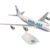 Herpa Snap-Fit Modellflugzeug Pan Am Boeing 747-100, Miniatur im Maßstab 1:250, Sammlerstück, Modell mit Standfuß, Kunststoff - 3