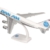 Herpa Snap-Fit Modellflugzeug Pan Am Boeing 747-100, Miniatur im Maßstab 1:250, Sammlerstück, Modell mit Standfuß, Kunststoff - 4