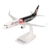Herpa Snap-Fit Modellflugzeug Sun Express Boeing 737-800 "Eintracht Frankfurt - SGE Express - Adler im Anflug - TC-SPM, Miniatur im Maßstab 1:200, Sammlerstück, Modell mit Standfuß, Kunststoff - 1