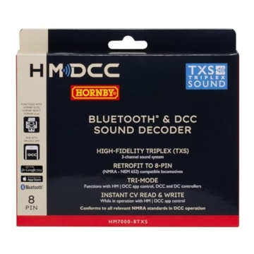 HM7000-8TXS: Bluetooth® und DCC-Sounddecoder (8-polig), Weiß - 1