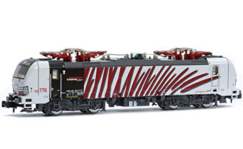 Hobbytrain H3002 N E-Lok BR 193 Vectron Lokomotion Red Zebra - 2