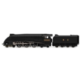 Hornby R30124 LNER, W1-Klasse, „Hush Hush“ stromlinienförmig, 4-6-4, 10000 – Dampflokomotiven der Epoche 4, Schwarz - 1
