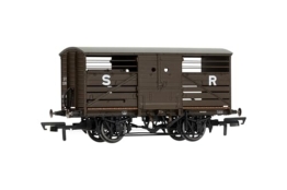 Hornby R60287 SR Viehwagen 53698 Güterwagen, Braun - 1