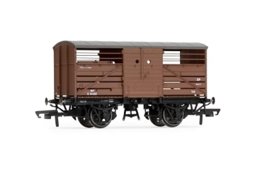 Hornby R60288 BR Ex SR Viehwagen 52297 Güterwagen, Braun - 1
