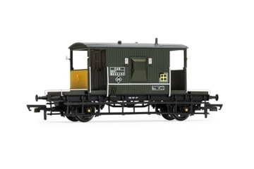 Hornby R60290 BR Bremswagen B955167 Güterwagen, Grün - 1
