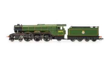 Hornby TT:120 Modelleisenbahn TT3005M BR Klasse A3 4-6-2 60078 „Night Hawk“ – Lokomotiven der 4. Ära, grün - 1