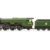 Hornby TT:120 Modelleisenbahn TT3005M BR Klasse A3 4-6-2 60078 „Night Hawk“ – Lokomotiven der 4. Ära, grün - 1