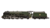 Hornby TT:120 TT3011TXSM BR, Princess Coronation, 4-6-2, 46232, „Duchess of Montrose“ – Epoche 4 (mit Sound ausgestattet) Lokomotive – Dampf, grün - 1