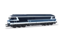 Jouef Loisirs HJ2621 SNCF, Diesellokomotive CC 72056 "La Bourboule", blau, Casquette Logo, ep. V - 1
