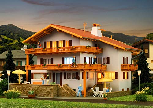 Kibri 38077 Alpenhof inkl. Etageninnenbeleuchtung, Funktionsbausatz - 1