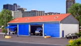Kibri 38136 - H0 Garagen für 4 LKW - 1