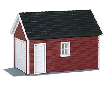 Kibri 38150 - H0 Deko Set Gartenhaus Garage - 1