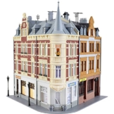 Kibri 38295 H0 Stadthaus mit Figur und Hausbeleuchtung Set - 1