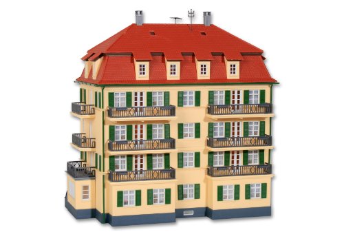Kibri 38354 - H0 Mehrfamilienhaus mit Balkon - 1