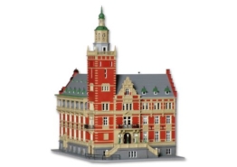 Kibri 38381 - H0 Rathaus Leer - 1