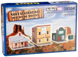 Kibri 38504 - H0 Westernhäuser Ensemble Marshall - 1