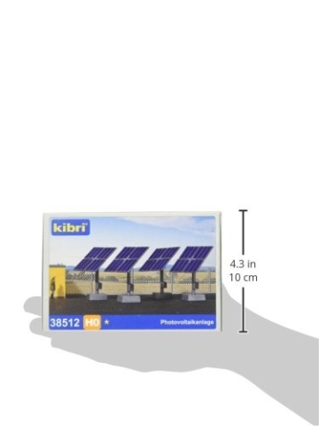 Kibri 38512 - H0 Photovoltaikanlage - 2