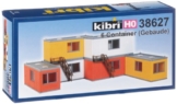 Kibri 38627 - H0 6 Container Gebäude - 1