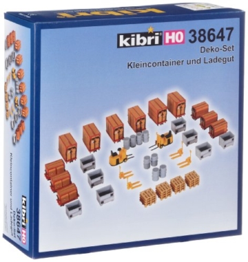 Kibri 38647 - H0 Kleincontainer und Ladegut - 1