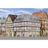 Kibri 38904 - Fachwerk-Eckhaus Miltenberg H0, Braun, Grau, Weiß - 1