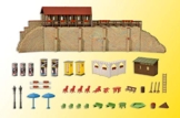 Kibri 38916 "H0 Stadtmauer mit Kleingarten in Weil Fahrzeug - 1