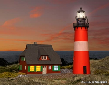 Kibri 39166 - H0 Hörnum Sylt Leuchtturm - 1