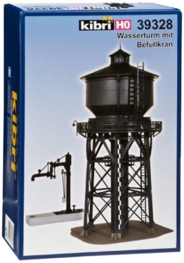 Kibri 39328 - Wasserturm mit Befüllkran H0 - 1