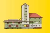 Kibri 39408 - H0 WLZ Lagerhaus - 1