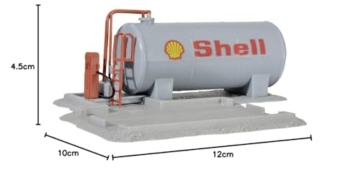Kibri 39430 - Dieseltankstelle H0, Grau - 2
