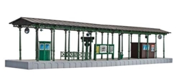Kibri 39564" H0 Bahnsteig Zell an der Mosel mit LED-Beleuchtung Fahrzeug - 1