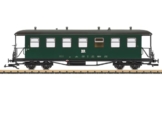 LGB 36372 DR Personenwagen Bauart KB – Reko-Wagen 2. Klasse, Spur G, mit Metallradsätzen, Türen zum Öffnen, Epoche IV, für Gartenbahn, detailgetreu & originalbeschriftet - 1