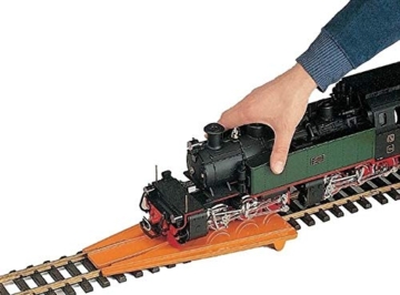 LGB – Aufgleisgerät – L10020, Aufgleishilfe für Spur G Gartenbahn, kinderleichtes Aufgleisen, Zubehör, Spur G - 1