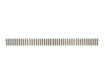 LGB – gerades Gleis 1200 mm – L10610, gerades langes Gleiselement, Gleiserweiterung für Gartenbahn, Gleismaterial, Zubehör, Spur G, Maßstab 1:22,5 - 1