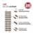 LGB – gerades Gleis 150 mm – L10150, gerades langes Gleiselement, Gleiserweiterung für Gartenbahn, Gleismaterial, Zubehör, Spur G, Maßstab 1:22,5 - 5