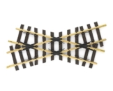LGB – Kreuzung R1 – 30° - 13000, Gleiserweiterung für Gartenbahn, Gleismaterial, Zubehör, Spur G, Maßstab 1:22,5 - 1