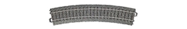 Märklin 24224 H0 Gebogenes Gleis R2 437,5 mm, 24,3 Grad, 6er Set - 1