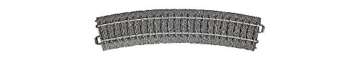 Märklin 24224 H0 Gebogenes Gleis R2 437,5 mm, 24,3 Grad, 6er Set - 1