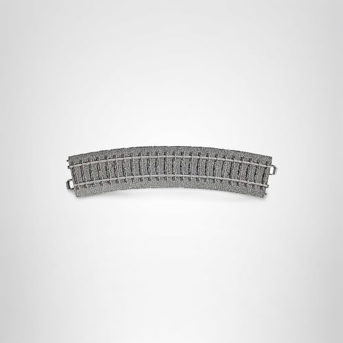 Märklin 24224 H0 Gebogenes Gleis R2 437,5 mm, 24,3 Grad, 6er Set - 3
