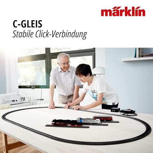 Märklin 24229 - Gerades Gleis, 10er Set, C-Gleis, Spur H0 - 2