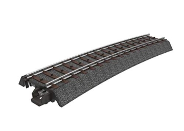 Märklin 24530 H0 Gebogenes Gleis R5 643,6 mm, 6er Set - 4