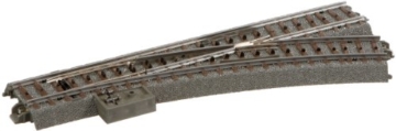 Märklin 24612 C-Gleis Weiche rechts – manuelle Steuerung mit Handschalthebel – Länge 188,3 mm – Radius R2 437,5 mm/24,3° – Spur H0 – ab 15 Jahren - 4