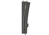 Märklin 24712 C-Gleis Schlanke Weiche rechts – Länge 236,1 mm – Zweiggleisradius 1114,6 mm – Weichenbogen 12,1° – Herzstück 10° Metall – Spur H0 – ab 15 Jahren - 1