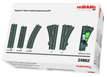 Märklin 24802 - Digitale C-Gleis-Ergänzungspackung D2, Spur H0 - 1