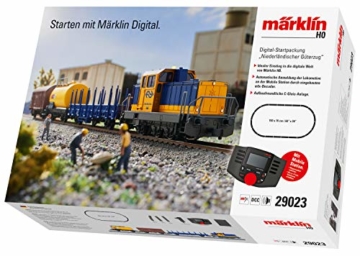 Märklin 29023 ‐ Digital-Startpackung Niederländischer Güterzug Epoche 6, Spur H0 Modelleisenbahn, viele Soundfunktionen, mit Mobile Station C-Gleis Schienen - 1