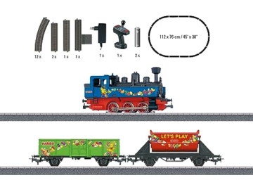 Märklin 29132 Start up - Haribo Startpackung - Modellbahnset, Detailgetreu, Lokomotive mit Wagons - Kinderfreundlich, Spielset - Haribo-Thema - 6+ Jahre - Spur H0 - 2