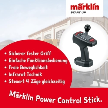 Märklin 29188 Modellbahn Modelleisenbahn Start Up Startpackung Baustelle, Spur H0 Startset. Lokomotive, Wagen, Schienen und Steuergerät im Starterset enthalten - 7