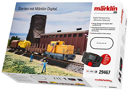 Märklin 29467 - H0 Digital Startpackung "Dänischer Güterzug" mit Mobile Station - 1