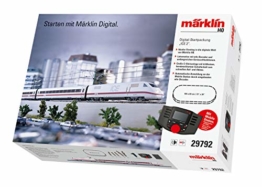 Märklin 29792 ‐ Digital-Startpackung ICE 2, Spur H0 Modelleisenbahn, viele Soundfunktionen, mit Mobile Station und C-Gleis Schienen - 1