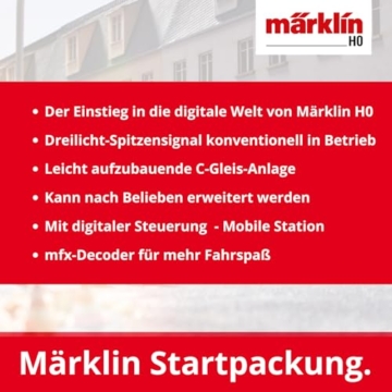 Märklin 29890 – Digital-Startpackung Güterzug mit BR 89.0