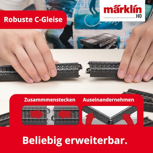 Märklin 29890 – Digital-Startpackung Güterzug mit BR 89.0 Schienen